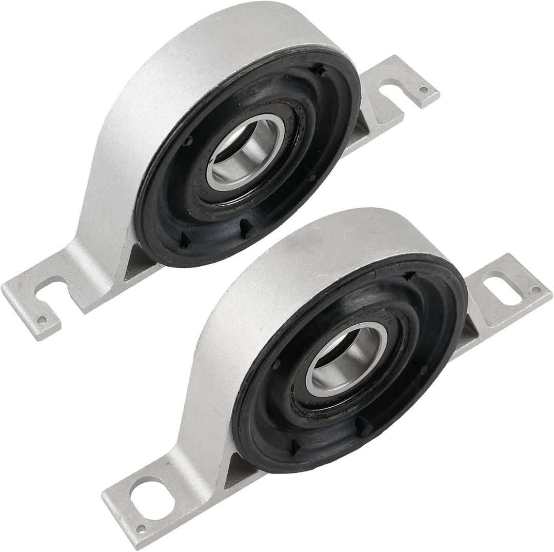 for Cadillac SRX AWD 2010-2016 Front & Rear Driveshaft Center Bearings 1016B6677XBFRNP Center Support Bearing