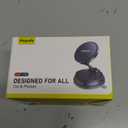 ANDERY Only for iPhone Magsafe Car Mount Charger [15W Fast Wireless Charging, 78+LBS Strong Suction, 2400gf Strong Magnetic] 360 Adjustable Phone Holders for Your Car, Stable Support Arm for Video