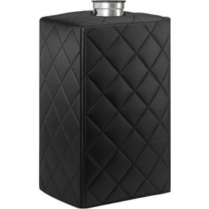 moonoom 30'' x 20.8'' Tankless Water Heater Cover with Touch Fastener, Thickened Water Heater Enclosure Cover, Outdoor Electric Water Heaters Protective Covers for Freezing Weather Insulation (Black)