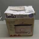 bella 6.0 Qt Programmable Slow Cooker, Ceramic Nonstick Coating, Adjustable Temperature & Cooking Times, Dishwasher Safe Stoneware Pot & Tempered Glass Lid, Tangle Free Cord Wrap, Oatmilk