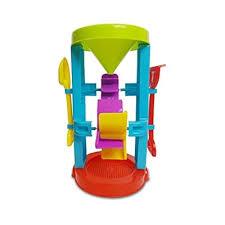 Double Sand Wheel Beach Outdoor Play Toy Set for Kids 5Pcs Pink | Sandbox Toys and Sandboxes | Sandbox Toys and Sandboxes