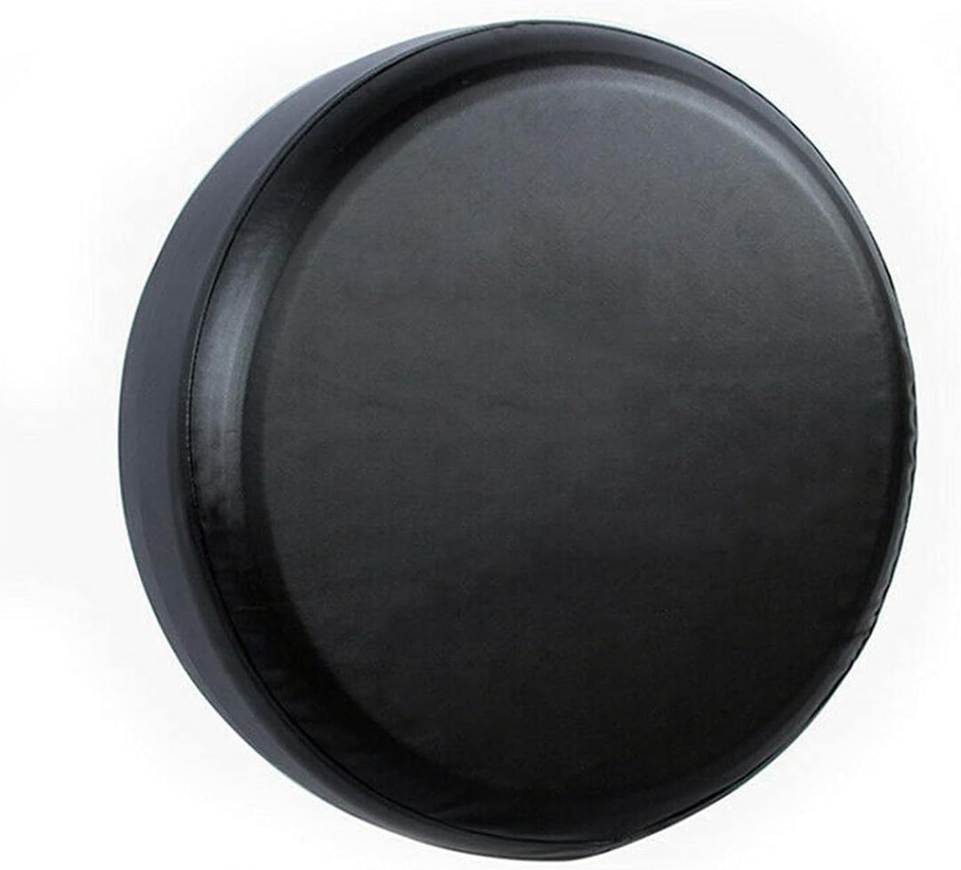 16 Inch Spare Tire Cover,Spare Tire Wheel Cover Universal Fit for Jeep, Trailer, RV, SUV, Truck and Many Vehicle, Wheel Diameter 30"- 31", Weatherproof Tire Protectors,Black