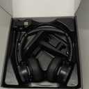 Wireless Headset with Mic for Work(Upgrade Volume Knob & Charging Indicator), Bluetooth Headset with Microphone for PC, with Noise Cancelling/Mute/USB for Call Center/Office/Home/Computer/Teams/Zoom (Black)