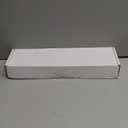 8sanlione Car Rearview Mirrors, Shock Resistant Interior Clip-on Panoramic Rear View Mirror for Car, Wide Viewing Range, 12 inch HD Universal Use for Cars, SUVs, Trucks, Vehicles (White)