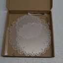 Nuenen 3 Tier Acrylic Cupcake Stand Clear Round Dessert Tower for 24 Mini Cupcakes Transparent Display Dessert Holder for Wedding Baby Shower Birthday Tea Party Supplies