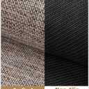3 x Color&Geometry Ultra Thin Indoor Door Mat (Rolled-up NO Creases) 24"x36", Non Slip Rubber Backed Dirt Trapper Door Mat Indoor Entrance, Low Profile Entryway Mat, Easy Clean, Light Brown Linen
