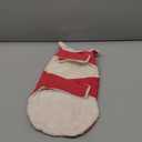 Malier Dog Winter Coat, Windproof Dog Cold Weather Coats with Real Pocket, Winter Extra Warm Pet Coat Fleece Jacket Reflective Clothes for Small Medium Large Dogs and Puppy (Red, Small)