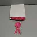 12 Pieces Blank Award Ribbon Prize 1st Place Rosette Medal Winner Victory Recognition Participation Ribbon for Competition Sport Event School Contest(Rose Pink)