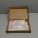 Jenseits Jewelry Holder Stand Organizer, 3-Tier Necklace Holder w/Bracelet Holder Display & Velvet Rings Tray, Pink Jewelry Organizer for Women Girls, Cute Aesthetic Jewelry Hanger Tower Storage Rack