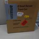 TIPGO 5 Gallon Motion Senor Bathroom Trash Can with Lid, Automatic Garbage Can Touchless, Smart Plastic Waste Basket for Narrow Spaces, Bathroom, Office, Bedroom, Living Room (Black)