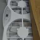 shinic Twin Window Fan, 9-Inch Blades Reversible Airflow, Thermostat Control, 3 Speeds, 3 Functions, 23.8"-37" Expandable Width, Window Exchaust Fans for Home Bedroom, ETL Certified, 23.8"W x 4.0"D x 12.2"H