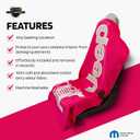 Seat Armour Jeep Seat Towel - Universal Fit Soft Machine Washable Jeep Towel - Easy Install, Multipurpose Towel2Go Seat Cover for Jeep - Pink