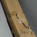 Heavy Duty Steel Fence Post Repair Stakes, Fence Post Anchor Ground Spike, for Repair Tilted/Broken Wood Fence Post (4 Pack/Black