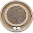 Best Pet Supplies Catify Cat Scratcher, Fun Interactive Scratchers, Posts, Poles, Claw Safe, Furniture Saver Indoor Play Support Natural Cat Behaviors Heavy Duty - Scratch & Spin