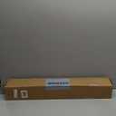 LazBlinds No Tools No Drill Cordless Bamboo Roman Shades, Light Filtering Window Treatment, Roll Up Bamboo Blinds for Windows 28'' W x 72'' H, Brown