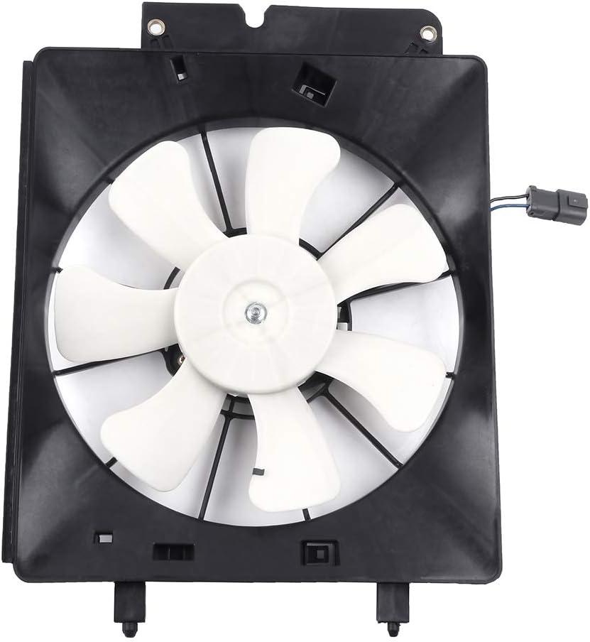 SCITOO Radiator Condenser Cooling Fan Compatible with 2003 2004 2005 2006 for Honda for CR-V/for Element