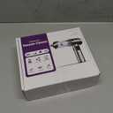 Handheld Car Vacuum Portable Cordless, 22000Pa High-Power Suction Hand held Vacuum Cleaner & Air Duster for Car Cleaning, Home, Office, Pet Hair | Multi-Nozzle, Washable Filter, LED Light (Silver)