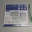 FloorPops FP3308 Nordic Peel & Stick Floor Tiles, Black (12"L x 12"W x 0.06"T)