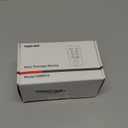 TENKER TENS Unit Muscle Stimulator, 24 Modes EMS Machine for Pain Relief Therapy/Pain Management, Rechargeable Electronic Pulse Massager with 2"x2" and 2"x4" Electrode Pads (Silver) (Sliver)