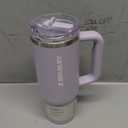 STANLEY Quencher ProTour Flip Straw Tumbler with Leakproof Lid | Built-In Straw & Handle | Cupholder Compatible for Travel | Insulated Stainless Steel Cup | BPA-Free (30 Ounces, Purple Dust)