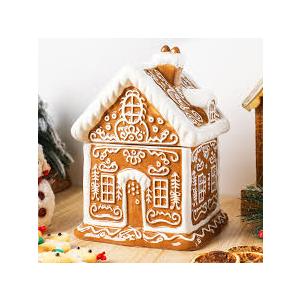 Christmas Gingerbread House Cookie Jar