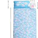 Juju Blue Kawaii Nap Mat - Kawaii Stuff Toddler Nap Mat - Nap Mats for Preschool - Kids Sleeping Bag - Kawaii Accessories Nap Mats for Preschool - Sleeping Bag for Kids