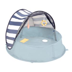 Babymoov Aquani Tent & Pool 3 in 1 Pop Up Tent, Kiddie Pool and Play Area (Summer 2024 Essential), Marine, One Size