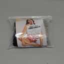 Kvitko High Waisted Seamless Thongs for Women Nylon Cotton Blend Sexy Invisible Panties Underwear 4 Pack, Large