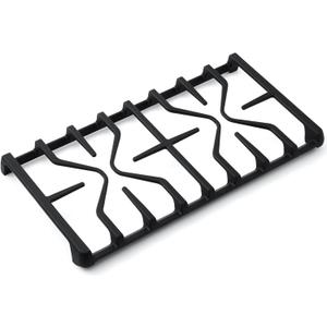 Upgraded WB31X27151 WB31X24736 Grate Replacement for GE Stove Parts 19.6 x 10 Cast Iron Range Burner Grate GE Surface Burner Side Grate General Electric Gas Cooktop Parts Cooking Grate 1 Pack