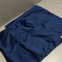 Midnight Blue Throw Pillow Covers 2 Pack 18 x 18 Inch Cozy Soft Velvet Square Decorative Pillow Cases, Lumbar Toss Pillow Shams, Euro Cushion Covers for Farmhouse, Couch, Sofa, Bed