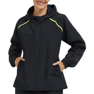 SEXYWG Rain Coats for Women Light Weight Rain Jackets Travel Raincoat Packable Waterproof Jacket with Hood for Spring Hiking