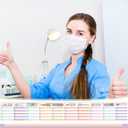 Eaasty 20 Pcs 6 x 4 Inch Physical Therapy Gifts PT to Do List Sticky Notes Therapist Gifts Notepads Bulk for Physical Therapist Party Favor