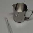 20 oz Milk Frothing Pitcher, 304 stainless steel 600ml milk can coffee frothing cup with art deco pen milk jug coffee cup used to make cappuccino latte