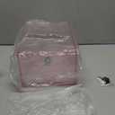 Kathfly Large Pink Acrylic Donation Box with Lock 5.9 x 7.8 x 9.8 Inch Safe Ballot Suggestion Box with Sign Holder and Slot Tip Jar Voting Collection Raffle Mailbox for Voting Fundraising Collection