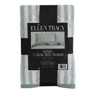 King 1 Quilted Sham 20x36 100% Polyester