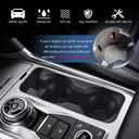 Cup Holder Inserts for Ford Explorer 2020-2024 Accessories, Non-Slip Silicone Center Console Protector Organizer to Prevent Spills & Scratches for Explorer Interior Accessories
