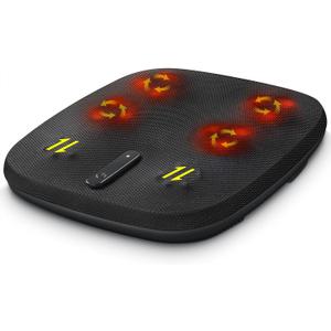 Nekteck Shiatsu Foot Massager with Heat, Electric Kneading Feet Massage Machine for Plantar Fasciitis, Pain Relief, Built-in Infrared Heat Function for Home and Office