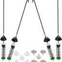 (2025 Updated) W11130362 WTW5000DW1 WTW5000DW2 MVWX655DW1 Washer Suspension Rod Kit for Whirlpool Maytag Kenmore Washer Parts Replaces W10594080 W10735786 & MoreFix Vibration & Noise, 23.2in