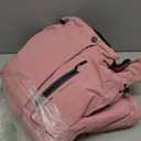 MOERDENG Women's Waterproof Ski Jacket Warm Winter Coat Hooded Snowboarding Jacket Snow Coat (Medium, Pink)