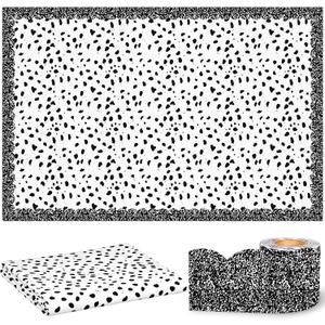 Gilprop 47"x108" Classroom Fabric Bulletin Board Background Set,Dot, 47.24 x 108.27 inches