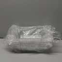 4 Pack Over The Sink Colander Strainer Basket, Collapsible Strainers And Colanders To Vegetable Washing Basket, Collapsible Colander pasta drainer For Kitchen Sink Food (CLEAR WHITE)