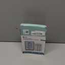 Indoor Outdoor Thermometer Wireless, 4.5 Inch Display Digital Hygrometer Thermometer Temperature Humidity Monitor with 330ft Range Sensor and Adjustable Backlight (White)