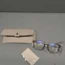 TR90 Reading Glasses for Women, Fashion Round Blue Light Blocking Computer Readers