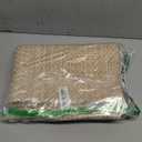 AevitasX Kitchen Mats for Floor Super Absorbent Small Kitchen Rugs Non Slip Washable Braided Rubber Standing Ultra Thin Mats Easy to Clean, 17 x 24 Inch, Yellow, Machine Washable