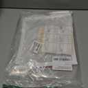 Tub Splash Guard Removable, 2 Pack Bathtub Water Splash Guards,Silicone Base & Acrylic Tub Corner Guards to Keep Water in Tub, Self-Adhesive & Prevent Shower Water from Splashing Out.