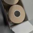 2 Rolls Trans Tape for Transitioning Extra Wide Chest Binding Tape Latex Free FTM Chest Binder with Nipple Covers Ultra Sticky Waterproof & Flexible 4 in X 16.5 ft (Beige)