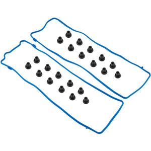 Engine Valve Cover Gasket - Compatible for Lincoln Town 4.6L 1991-2002 for Ford F-150 4.6L 1997-2001 for Ford Crown Victoria 4.6L 1992-2002 - Replace Part VS50377R - Set of 2