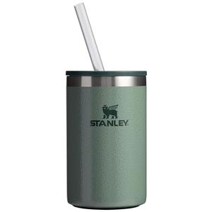 STANLEY Everyday Can Cooler Cup 10 oz | Beer, Seltzers, Soda, and Energy Drinks | Doubles as Tumbler | Insulated Stainless Steel Drink Holder | BPA-Free | Hammertone Green