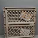 Toddleroo by North States - Supergate Ergo Baby Gate: Plastic Baby Gate for Stairs & Doorways - Adjustable Indoor Safety Gate - Made in USA - 26 to 42 Inches Wide - 26 Inches Tall - Sand