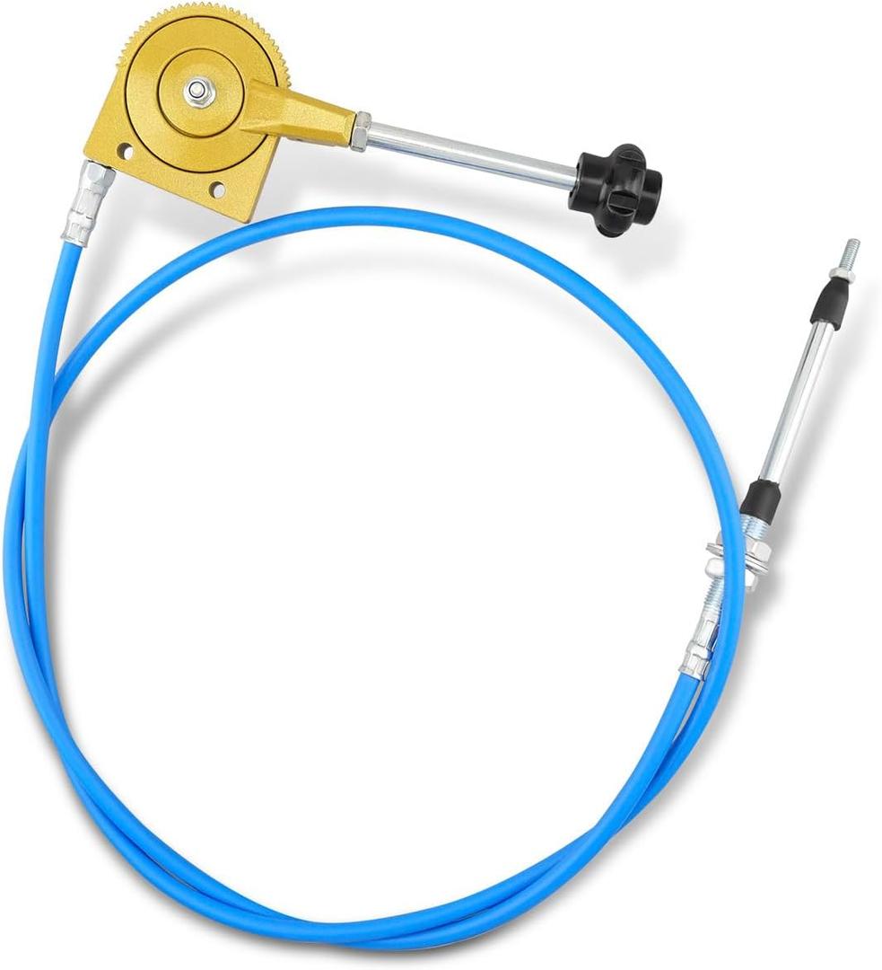 Universal Throttle Cable Kit for Excavators and Mixers Replacement Parts, 2m